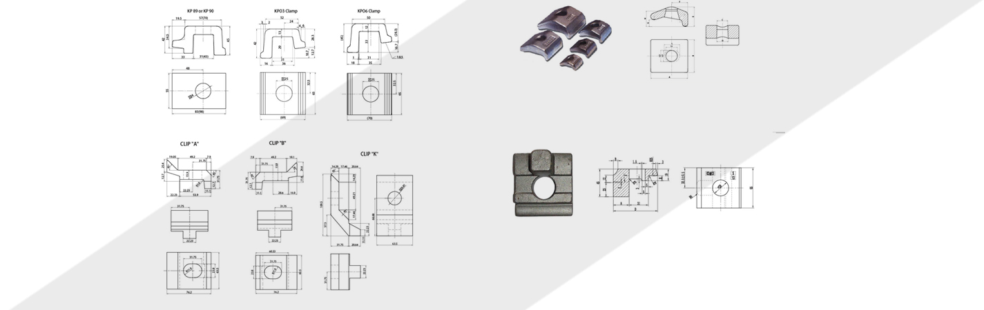 Rail clamp, Rail Clip,Gantrail Rail Clip,China Rail Clip Manufacturer