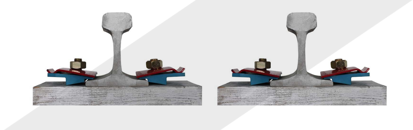 Nabla clip rail fastening system,bolt,Nabla clip,insulator,spring